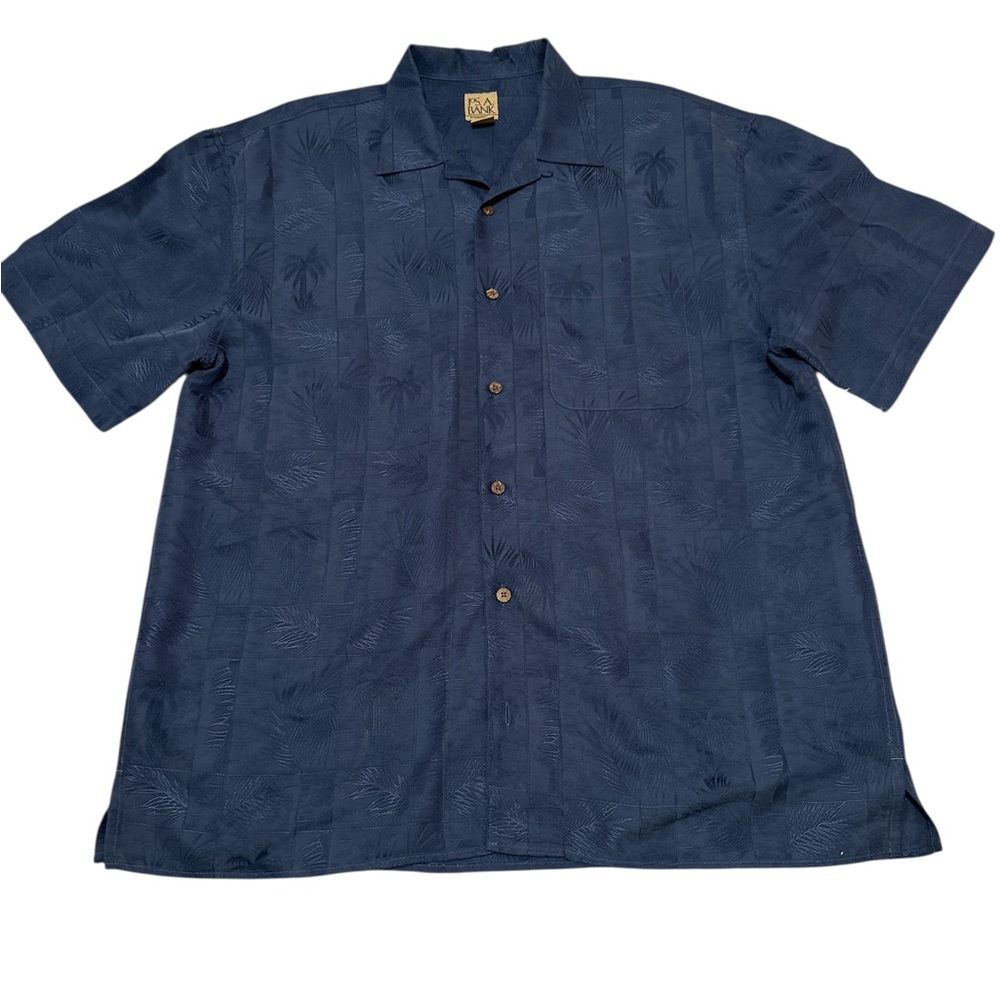 Jos. A. Bank Dark Blue Casual Button Down Shirt